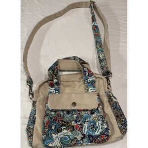 Black Butterfly Original Womens Bohemian Canvas Crossbody Purse Bag